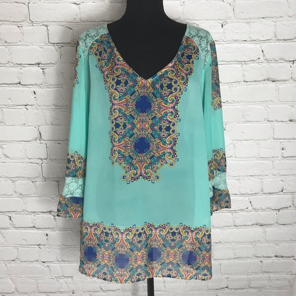 Tops - Gorgeous Semi Sheer Blouse